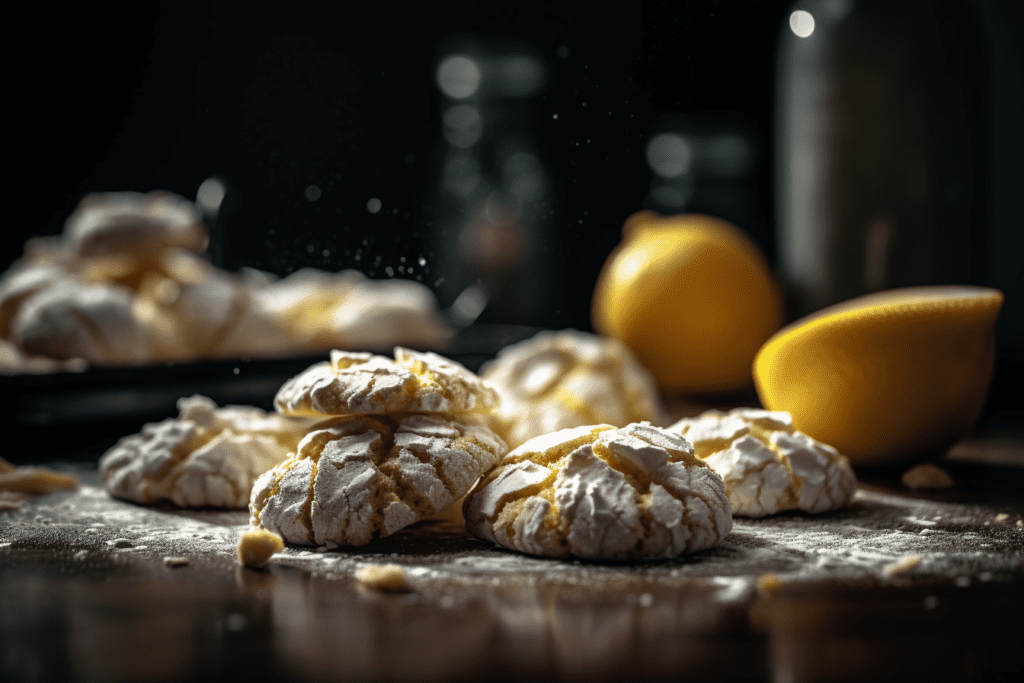 lemon crinkle cookies Recipe
