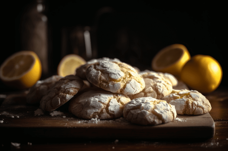 lemon crinkle cookies Recipe